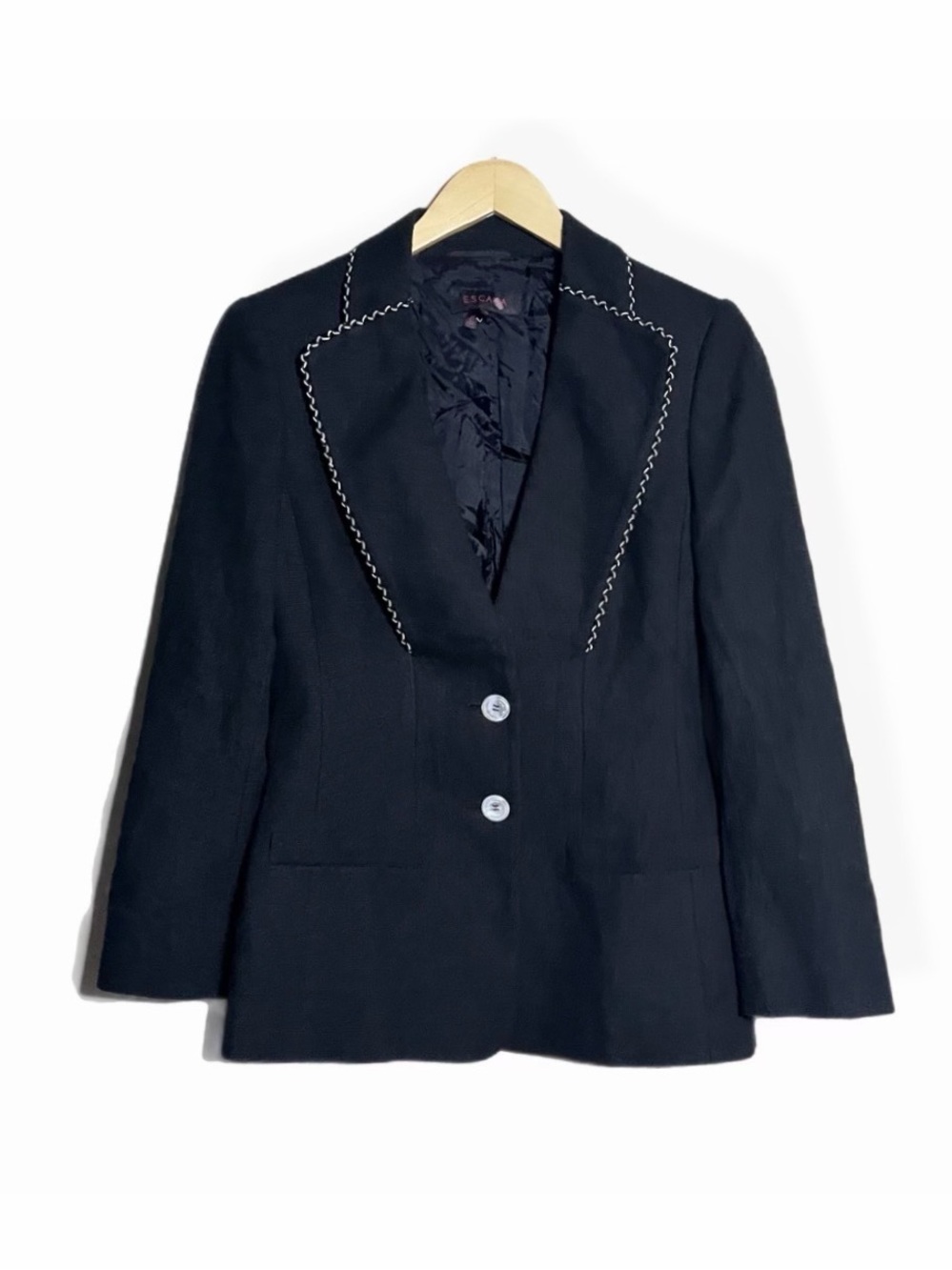 ESCADA Tweed Tuxedo Blazer